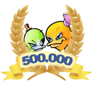 500000 rounds played